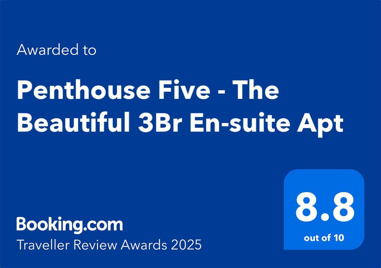 Penthouse Five - The Beautiful 3Br En-Suite Apt Mombasa Kültér fotó